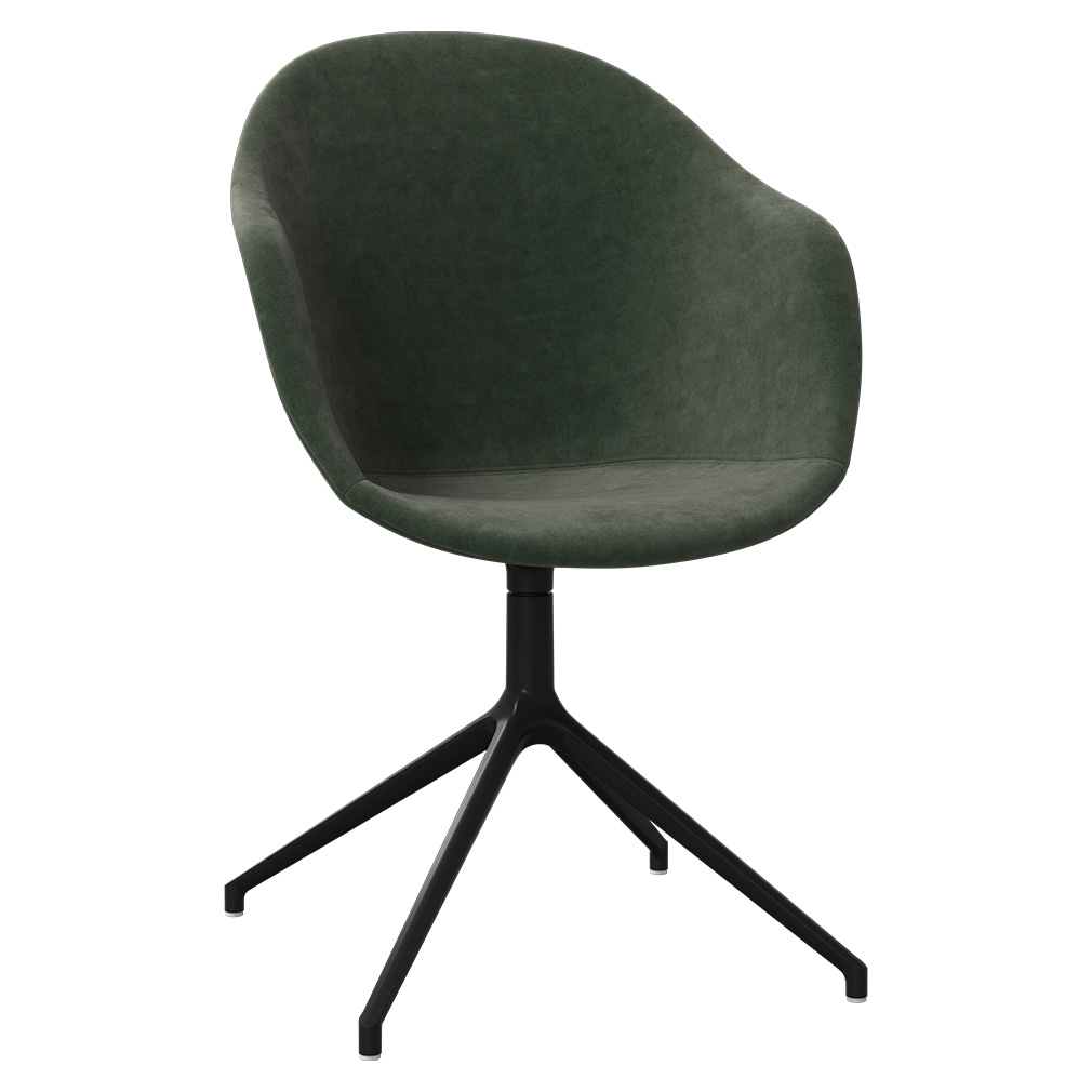 BoConcept Adelaide Chair, Velvet Fabric 3133 Red / Black | Vepsäläinen