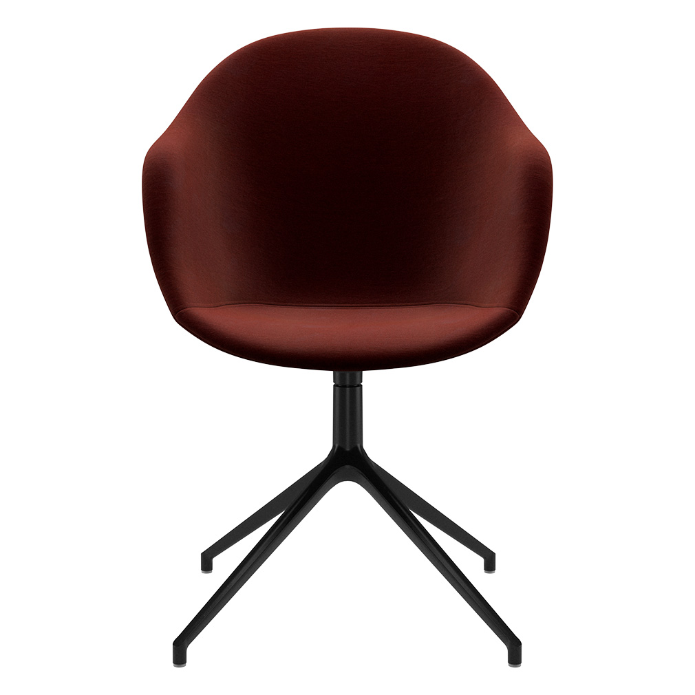 BoConcept Adelaide Chair, Velvet Fabric 3133 Red / Black | Vepsäläinen
