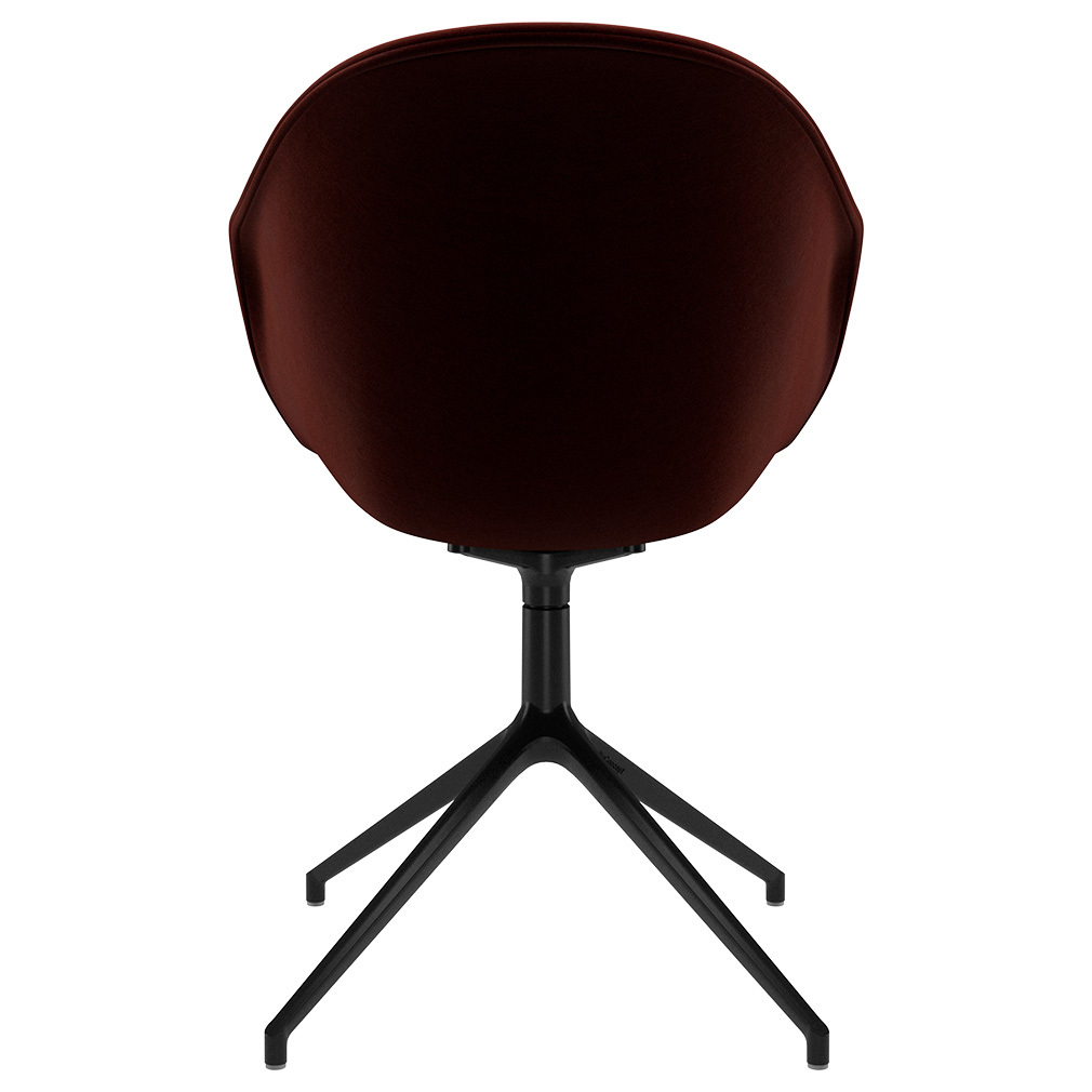 BoConcept Adelaide Chair, Velvet Fabric 3133 Red / Black | Vepsäläinen