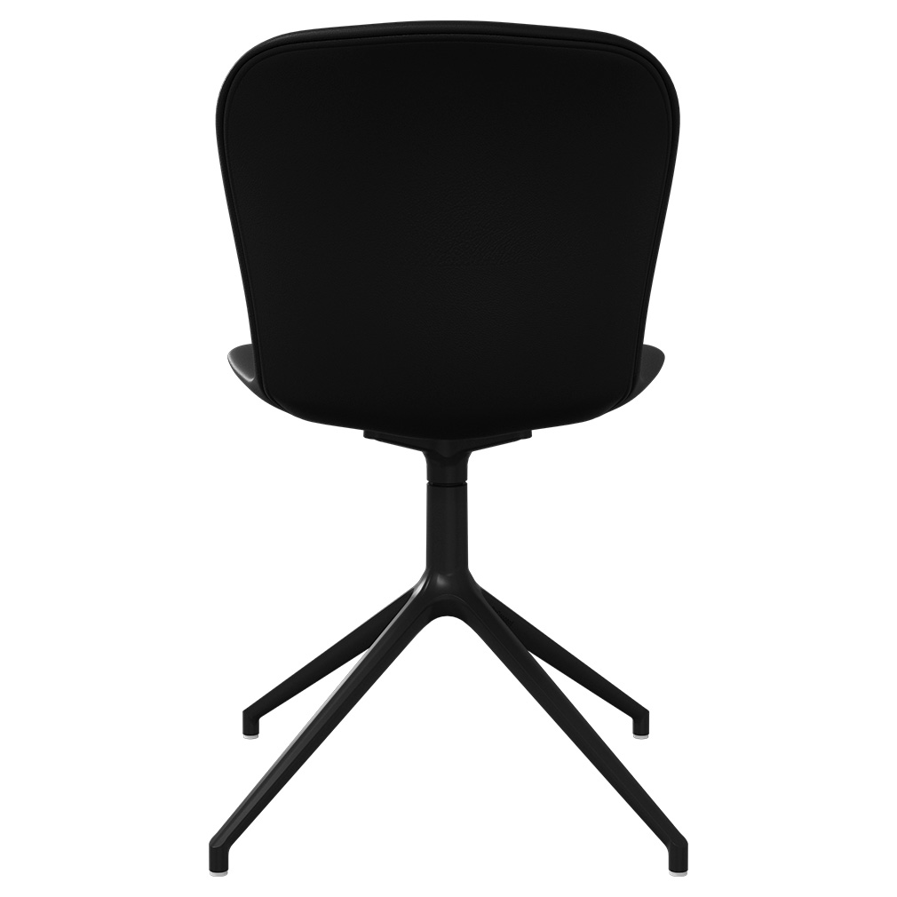 BoConcept Adelaide Chair, Nordic Grain Leather 5130 Black / Black