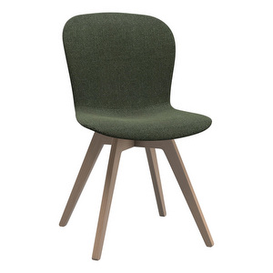 Adelaide Chair, Lazio Fabric 3094 Dark Green / Oak