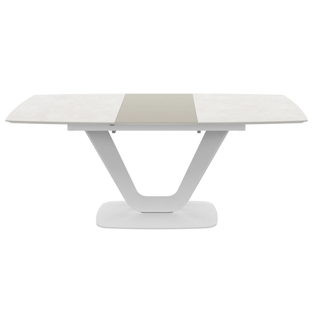 BoConcept Alicante Extendable Dining Table, Grey / White | Vepsäläinen