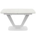 Alicante Extendable Dining Table, Grey/White, 99 x 140/190 cm