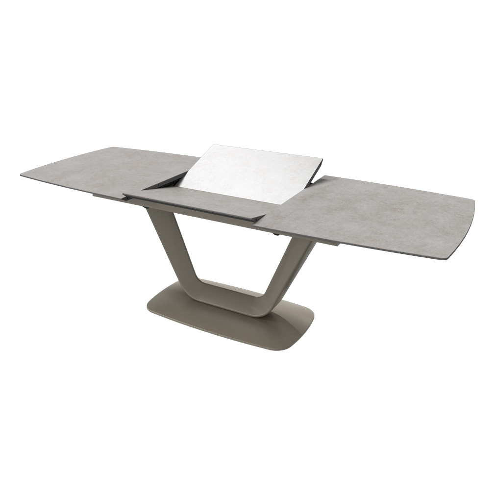 その他 BoConcept / Volani BoConcept Alicante Extendable Dining Table, Ash Grey Ceramic