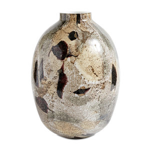 Amass Vase, Grey/Brown, ø 27,5 cm