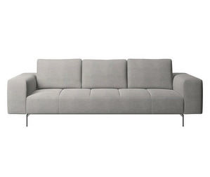 Amsterdam Sofa, Tomelilla Fabric 3142 Grey, W 250 cm