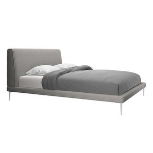 Arlington Bed, Tomelilla Fabric 3142 Grey, 160 x 200 cm