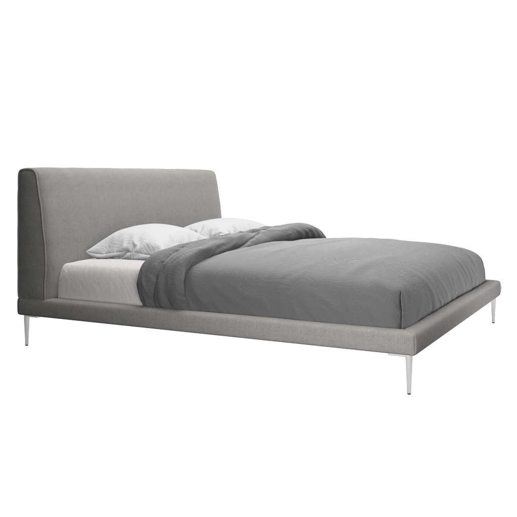 BoConcept Arlington-sänky Tomelilla-kangas 3142 harmaa, 180 x 200 cm
