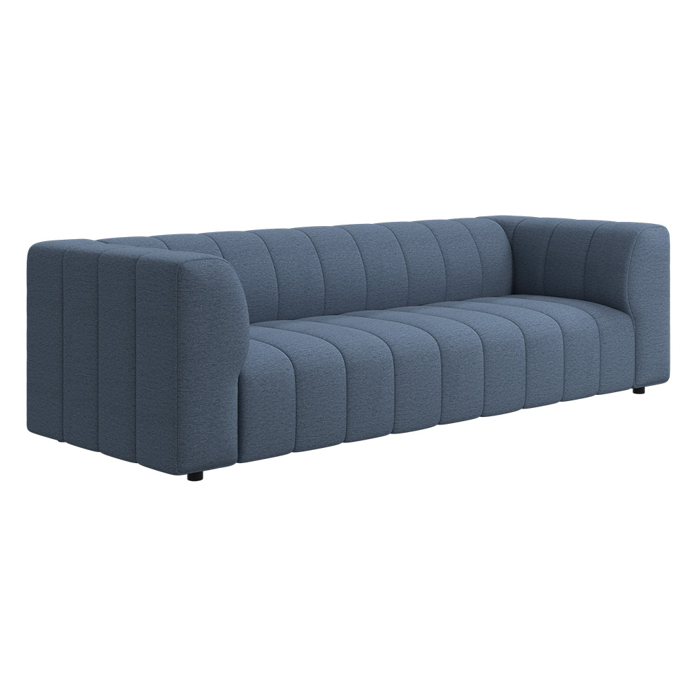 BoConcept Bellagio Sofa, Capri Fabric 3233 Blue | Vepsäläinen