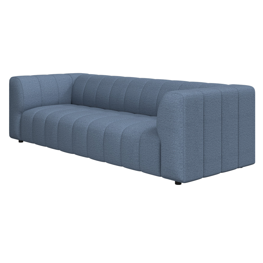 BoConcept Bellagio Sofa, Capri Fabric 3233 Blue | Vepsäläinen