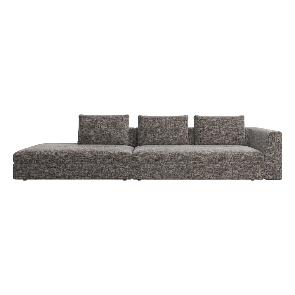BoConcept Bergamo Sofa, Tuscany Fabric 3202 Brown | Vepsäläinen
