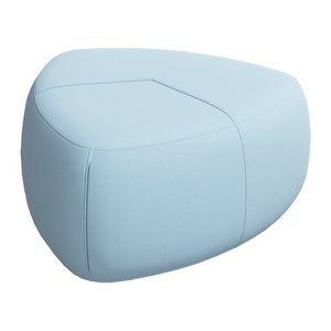 Bermuda Footstool, Frisco Fabric 2275 Blue, W 96 cm