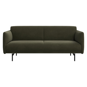 Berne Sofa, York Leather 5121 Olive Green, W 175 cm