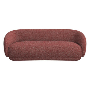 Bolzano Sofa, Avellino Fabric 3250 Red, W 184 cm