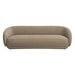 Bolzano Sofa, Lazio Fabric 3096 Brown, W 210 cm