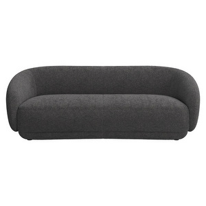 Bolzano Sofa, Lazio Fabric 3097 Grey, W 184 cm