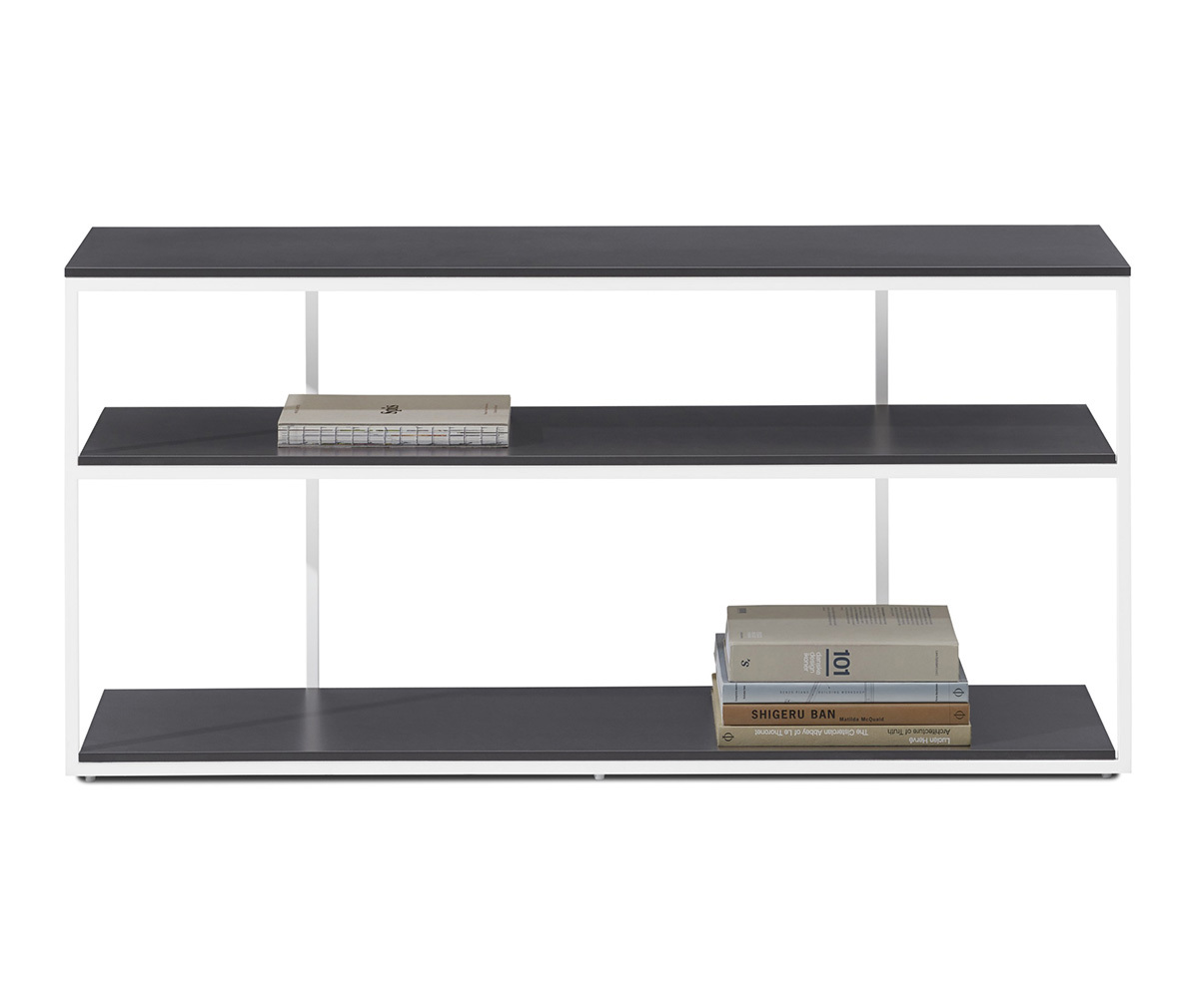 BoConcept Bordeaux-konsolipöytä harmaa/valkoinen, 125 x 32 cm