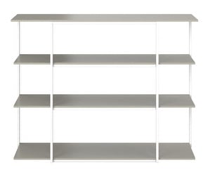 Bordeaux Shelf, Light Grey / White