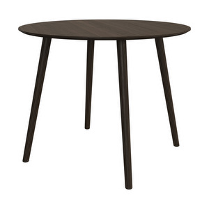 Bornholm Dining Table, Dark Oak, ⌀ 99 cm