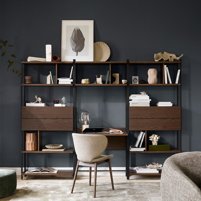 Calgary Shelf with Desk