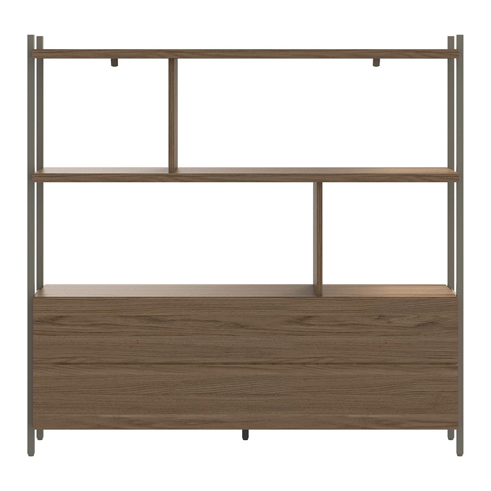 BoConcept Calgary Shelf, Oak / Ash Grey | Vepsäläinen