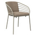 Cancun Chair with Armrests, Ash Grey