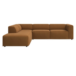 Carmo Corner Sofa, Frisco Fabric 2057 Camel, W 286 cm