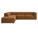 Carmo Corner Sofa, Frisco Fabric 2057 Camel, W 286 cm