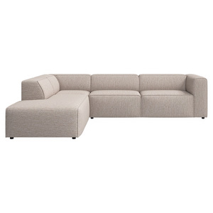 Carmo Corner Sofa, Capri Fabric 3230 Beige, W 286 cm
