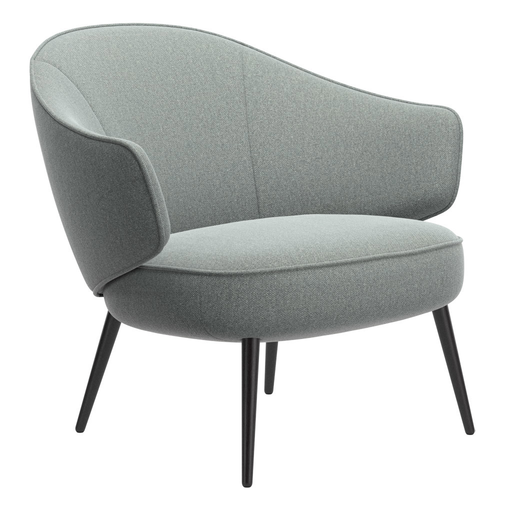 BoConcept Charlotte-nojatuoli Leeds-kangas 3021 harmaa