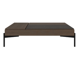 Chiva Coffee Table, Dark Oak / Ceramic, H 43 cm Chiva Coffee Table, Dark Oak / Ceramic, H 43 cm