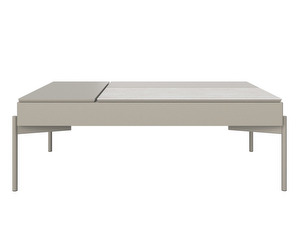 Chiva Coffee Table, Light Grey / Ceramic, H 53 cm, H 53 cm