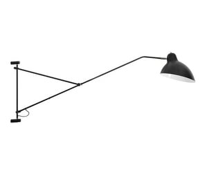 Demand Wall Lamp, Black/Metal