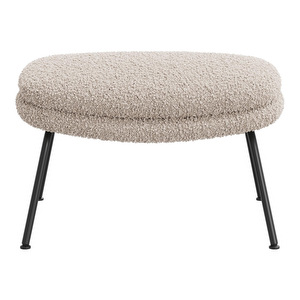 Dublin Footstool, Auckland Fabric 3181 Beige