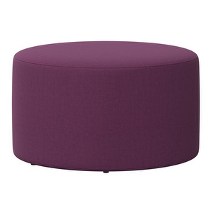 Eden Footstool, Frisco Fabric 2278 Burgundy, ⌀ 70 cm