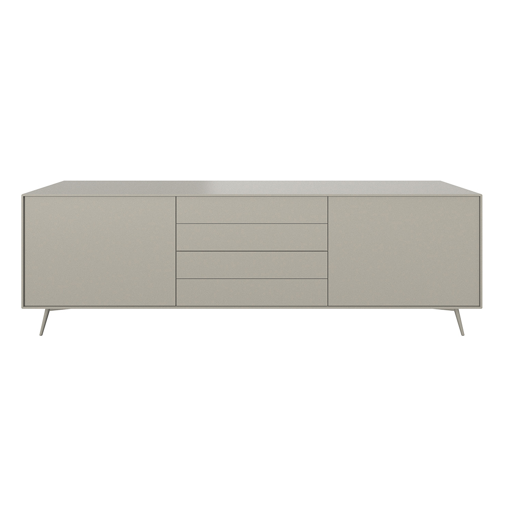 BoConcept Fermo-senkki harmaa, 48 x 227 cm