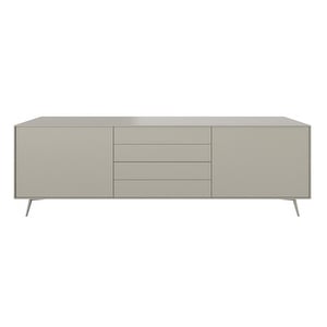 Fermo Sideboard, Grey, 48 x 227 cm