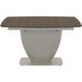Florentina Extendable Dining Table, Dark Oak, 99 x 190 cm