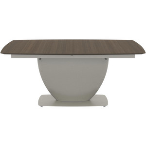 Florentina Extendable Dining Table, Dark Oak, 99 x 183/263 cm