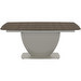 Florentina Extendable Dining Table, Dark Oak, 99 x 183/263 cm
