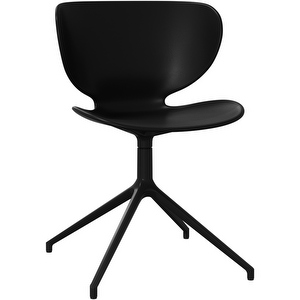 Hamilton Chair, Black Plastic