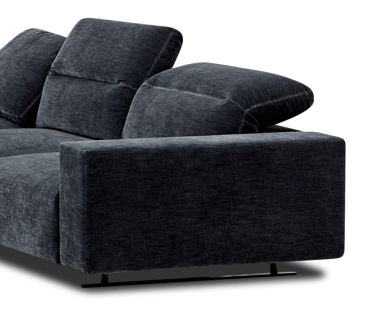 BoConcept Hampton Corner Sofa, Napoli Fabric 2255 Grey | Vepsäläinen