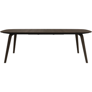 Hauge Extendable Dining Table, Dark Oak, 99 x 240/310 cm