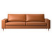 Indivi-sohva, Estoril-nahka 0957 ruskea, L 237 cm