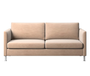 Indivi Sofa, Velvet Fabric 3033 Sand, W 175 cm