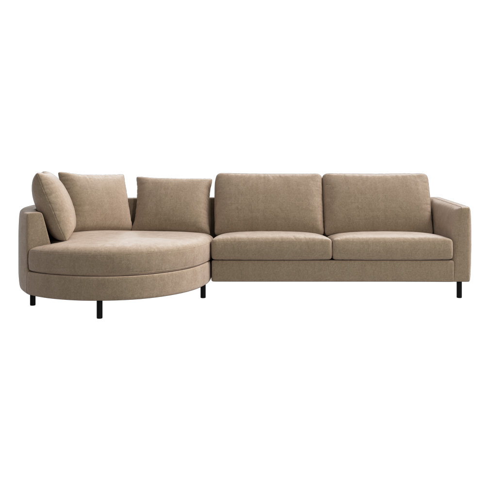BoConcept Furrow Rug, Grey | Vepsäläinen