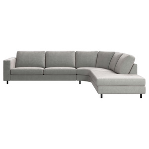 Indivi Corner Sofa, Ravello Fabric 3222 Grey, W 301 cm