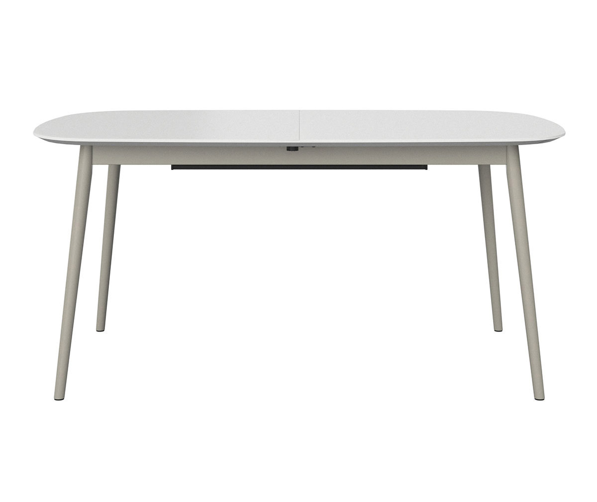 BoConcept Kingston Extendable Dining Table White, 100 x 160/230 cm