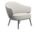 Charlotte Armchair, Lazio Fabric 3090 White