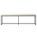 London Bench, Lazio Fabric 3090 White, W 160 cm